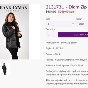 Frank Lyman Coat
